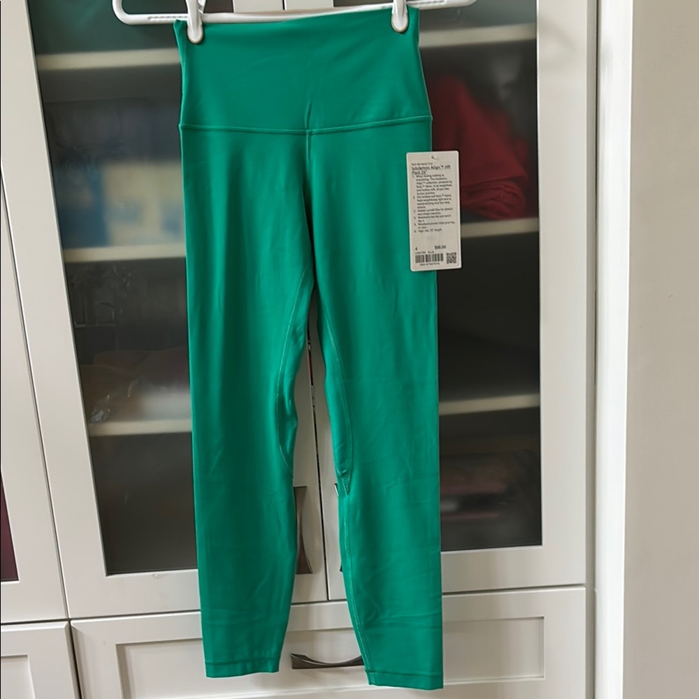 Lululemon Align Kelly Green SZ 4 NWT 25” 🍀🍀🍀